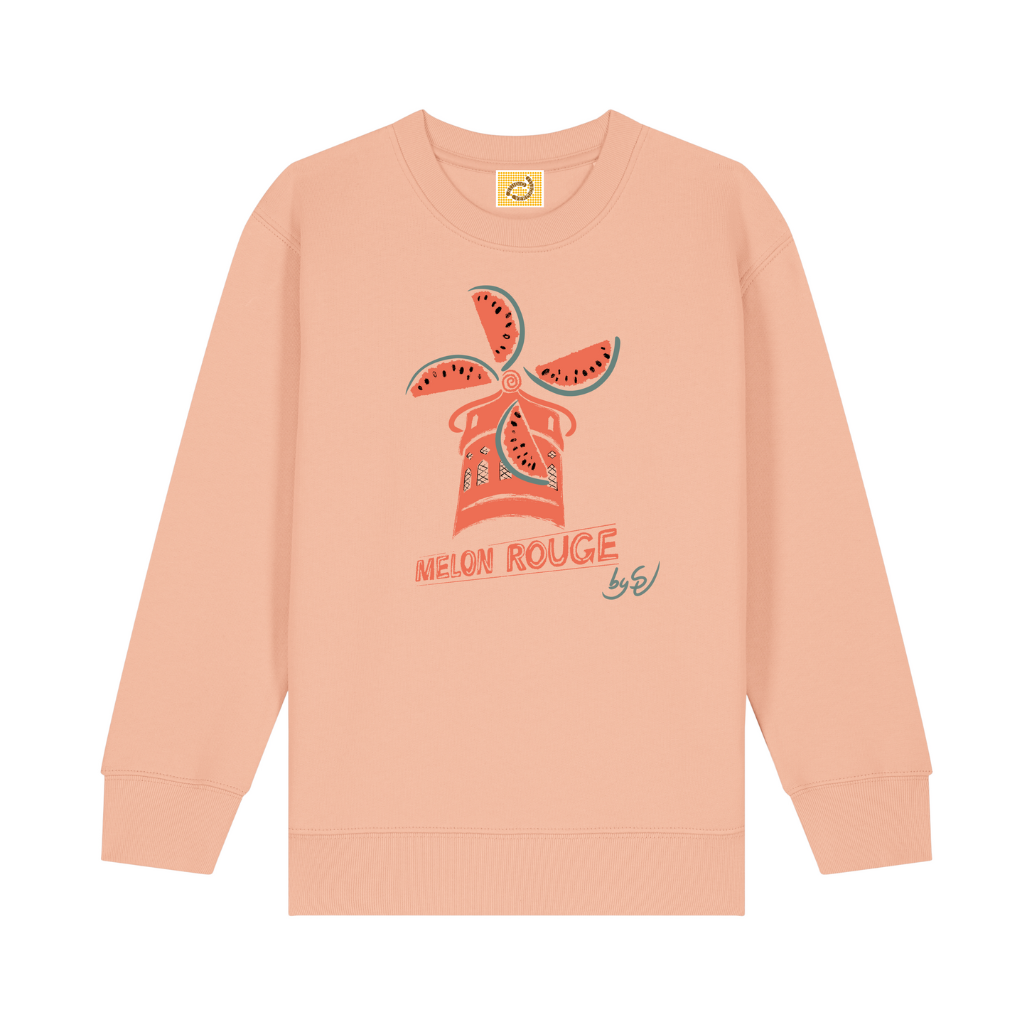 MELON ROUGE - SWEATER / PEACH